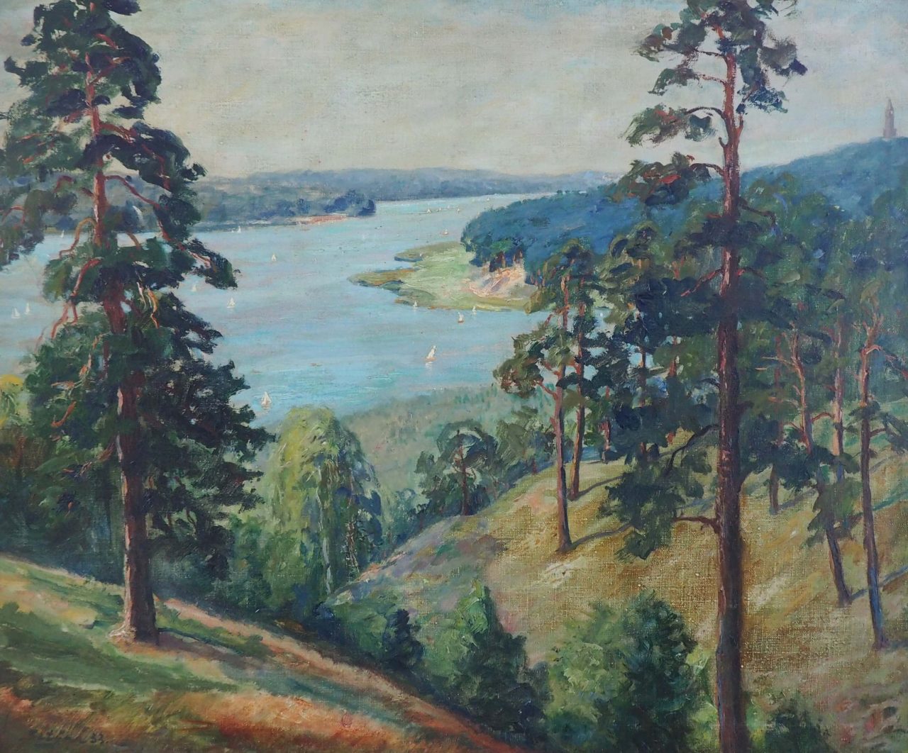 Paul Betyna - Blick von den Dachsbergen