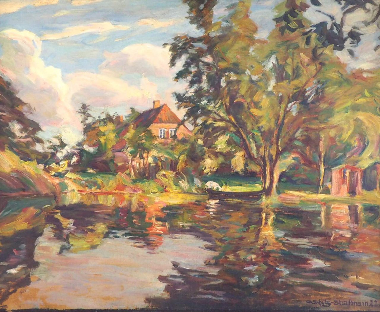 Otto Schulz-Stradtmann - sonniger Nachmittag