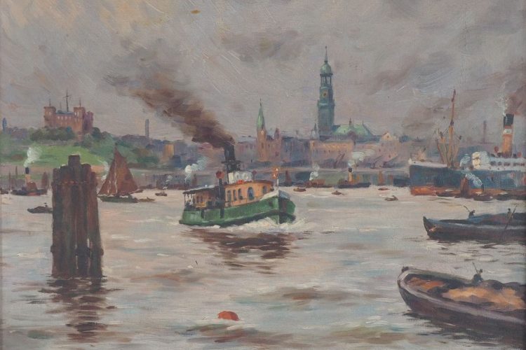 Ferdinand Höpner - Hamburger Hafen